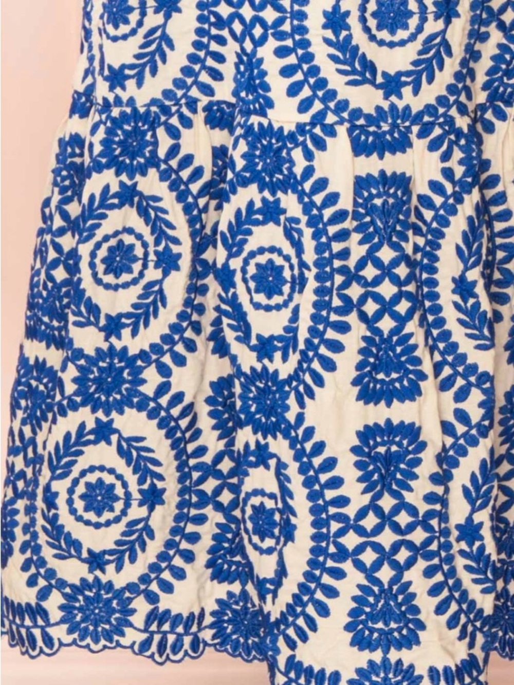 Blue and White Printed Sundress - Adelyn Rae. NWT - Picture 6 of 9